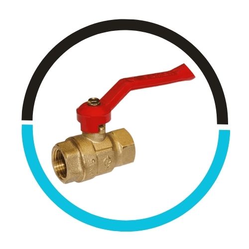 3 Pc Brass Floating Seat Ball Valve in UAE