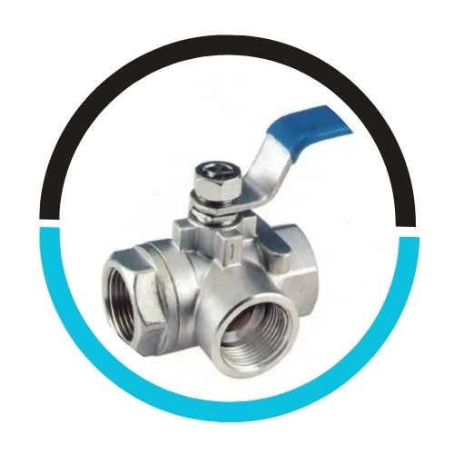3 way stainless steel ball valves in UAE