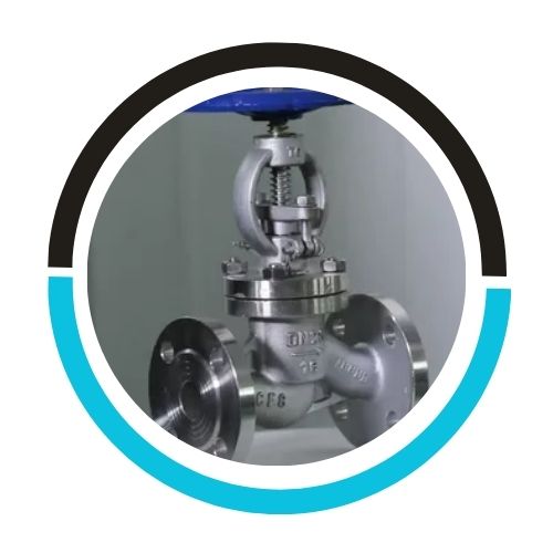 Stainless Steel Straight-line Globe Valve in UAE