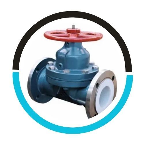 Straightway Lined Diaphragm Valve in UAE