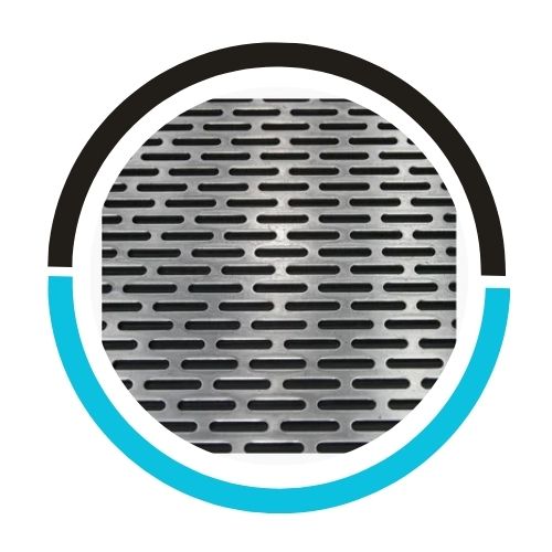 Slotted Stainless Steel Perforated Sheet in UAE