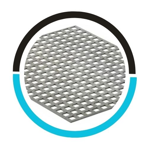 Stainless Steel Square Hole Perforated Sheet in UAE